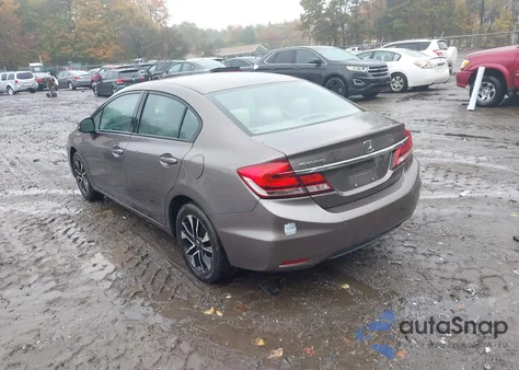 2013 Honda Civic Ex из США, поврежденный, VIN 19XFB2F87DE287444